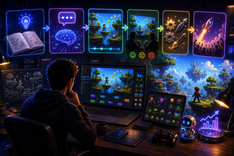 How to Turn a Game Idea Into Reality Using AI