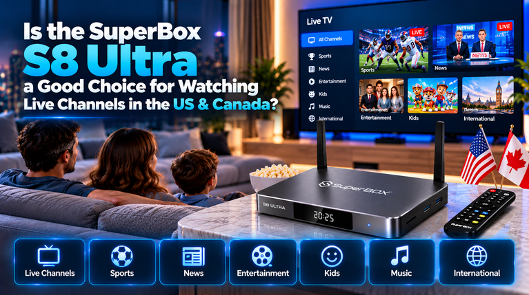 Is SuperBox S8 Ultra a Good Choice for Watching Live Channels in US&CAN?